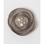 ショッピングコサージュ ブローチ フラットフラワー コサージュ レディース