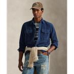 シャツ クラシック フィット インディゴ コーデュロイ ワークシャツ メンズ