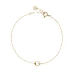 ショッピング星 ブレスレット K10YG ダイヤモンド ブレスレット レディース