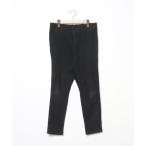 [ato] обтягивающий брюки 46 черный мужской 