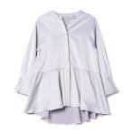 [NANO universe] длинный рукав туника FREE лиловый женский 