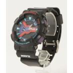 「XLARGE」 アナログ腕時計「G-SHOCKコラボ」 - ブラック メンズ