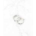 [ONE DAY KMC ] серьги ( обе уголок для ) FREE серебряный мужской 