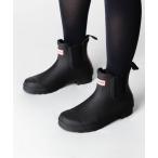 「HUNTER」 レインブーツ 5 ブラック レディース