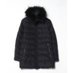 「DUVETICA」 ダウンジャケット 38 ネイビー レディース