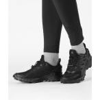 ショッピングSALOMON 「SALOMON」 ローカットスニーカー 23.5cm ブラック×ブラック レディース