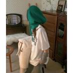 「Didot.showroom」 ニットキャップ FREE グリーン レディース