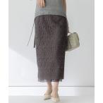「23区」 ロングスカート 40 グレー レディース