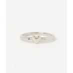 「ete」 リング 15号 プラチナム レディース