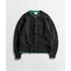 ショッピングボレロ カーディガン CREW NECK BRUSHED LAYERED CARDIGAN / クルーネックブラッシュドレイヤードカーディガン メンズ レディ