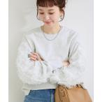 ショッピングＴシャツ tシャツ ウォッシャブル / チュールフリルスリーブtops レディース