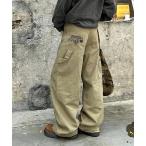 ショッピングAll パンツ バック刺しゅうロゴペインターパンツ レディース