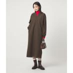 ショッピングマキシ ワンピース メルトンライク ワンピース