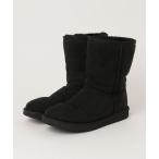 「UGG」 ムートンブーツ 23cm ブラック レディース