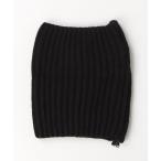 [Ray BEAMS] шарф снуд - черный женский 