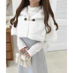 [apres jour] пончо X-LARGE "теплый" белый женский 