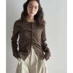 「THE YOn」 カーディガン FREE ブラウン レディース