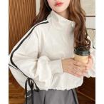 ショッピングブルゾン 「moment+」 ナイロンブルゾン L アイボリー レディース