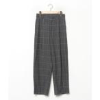 [GLOBAL WORK] в клетку слаксы M серый женский 