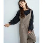 「mil」 オーバーオール FREE ブラウン レディース