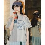 「niko and...」 半袖Tシャツ LARGE グレー レディース
