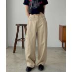 [FOLLOWIN] брюки-чинос LARGE бежевый женский 