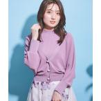 [NOELA] вязаный ансамбль свободный Pink Lady -s