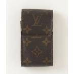 「LOUIS VUITTON」 モノグラム エテュイシガレットケース（M63024） - ブラウン レディース
