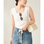 ショッピングノースリーブ 「Plage」 ノースリーブニット FREE ホワイト レディース