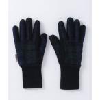 [HARRIS TWEED] перчатки - черный мужской 