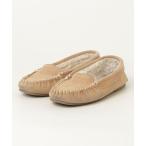 「Minnetonka」 モカシンシューズ US7 ベージュ レディース