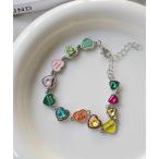  браслет [ Port / порт ] красочный Heart очарование браслет женский 