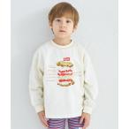 ショッピングtシャツ tシャツ 「綿100%」ユニセックス フードフォトプリント 長袖Tシャツ キッズ 子供服 男の子 女の子