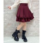 ショッピングレースアップ スカート バックレースアップミドルＳＫ