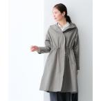 ダッフルコート コート 防花粉ドロストロングフーディーコート（ＵＶカット）「大きいサイズ有」 レディース