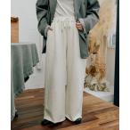 ショッピングパンツ パンツ 「新色追加」裏毛ワイドイージーパンツ/スウェットパンツ レディース