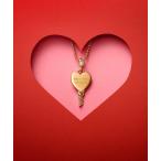 ショッピングハートゴールド チャーム エングレーバブル ハート キー ゴールド ペンダント レディース