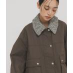 ショッピングバルーン ブルゾン アウター 2WAYカラーバルーンブルゾン レディース