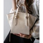 ハンドバッグ 「mieno」牛革レザーハンドバッグ 型押し 本革