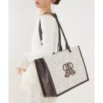 トートバッグ RRロゴツイードトートバッグ 春服 レディース