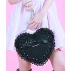 ショッピングレオパード ショルダーバッグ バッグ Love heart's cake pochette レディース