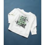 tシャツ バックプリントオーバーサイズロンT KIDS キッズ 子供服 男の子 女の子