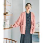 カーディガン ａｎｄ　ｍｙｅｒａ　雪桃色のカーディガン レディース