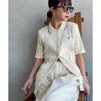 ショッピングフレッドペリー ポロシャツ ポロ 「WEB先行予約」「FRED PERRY/フレッドペリー」 別注 ツインティップライン リブポロシャツ レディース