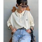 ショッピングサマーニット ポロシャツ ポロ 「WEB先行予約」「FRED PERRY/フレッドペリー」 別注 シングルティップライン サマーニットポロシャツ レディース メンズ