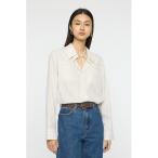 ブラウス シャツ 「26年SS新作」BOW DETAIL STRIPE シャツ レディース