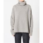 ショッピングタートル 「IENA」 タートルネックニット FREE グレー レディース