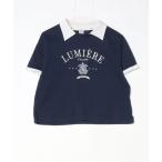 「mezzo piano」 7分袖カットソー M ネイビー レディース