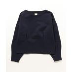 「green label relaxing」 長袖カットソー FREE ネイビー レディース