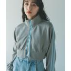 [VANNIE U] джерси блузон FREE серый женский 
